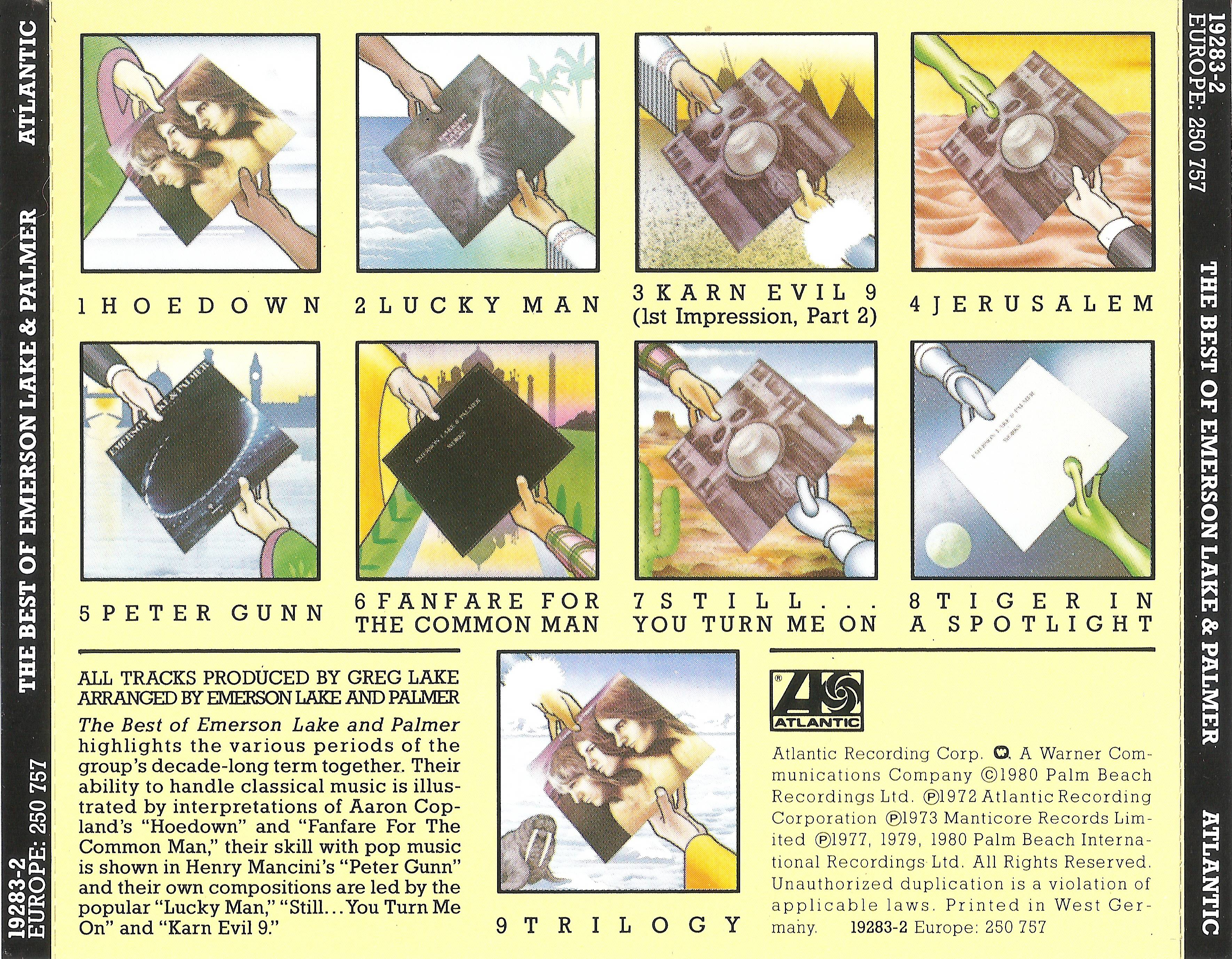 Emerson, Lake and Palmer The Best of ELP [ak d]